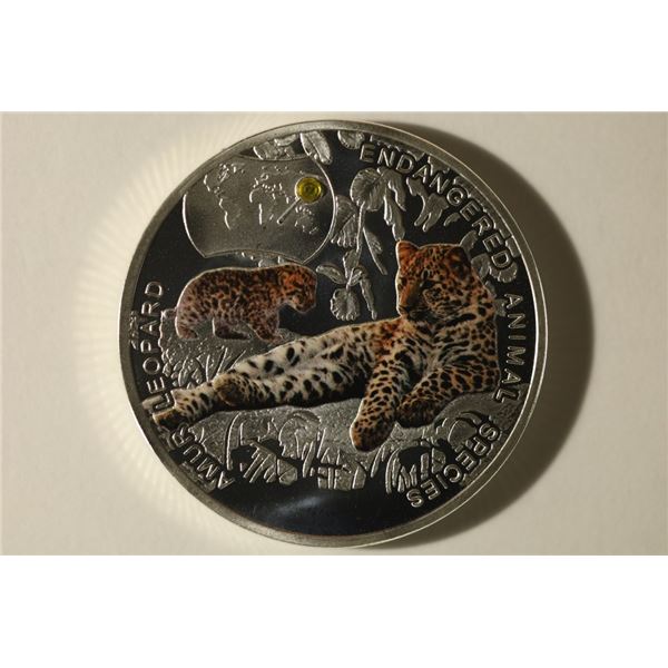 2014 ZAMBIA PF 1000 KWACHA WITH COLORIZED AMUR