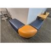 Image 1 : Assorted lot of Blue & Orange Modular Soft Seating