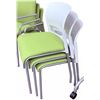 Image 2 : Conference Table With Casters and 6 Stackable Guest Chairs