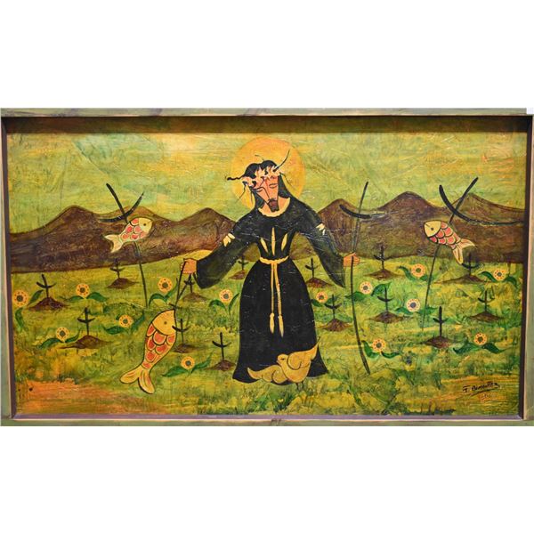 NEW MEXICAN RETABLO (FERNANDO BIMONTE)