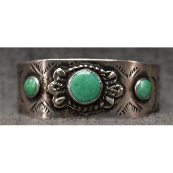 NAVAJO BRACELET FRED HARVEY)