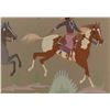 Image 6 : NAVAJO PAINTING (HARRISON BEGAY)