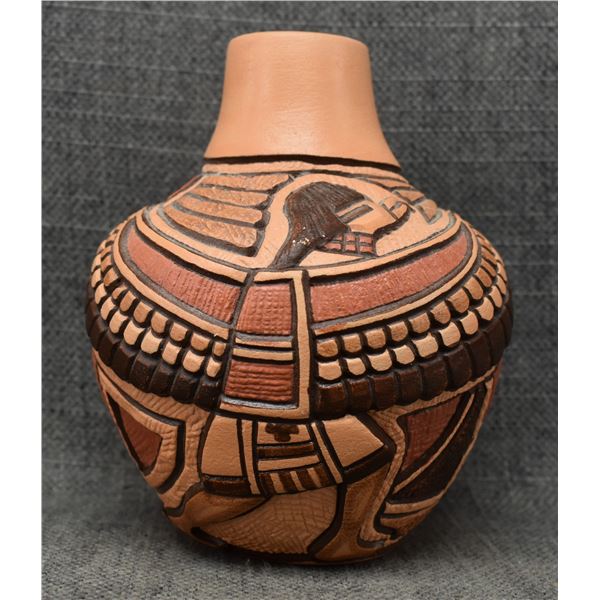 HOPI POTTERY VASE (TOM POLACCA)