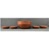 Image 4 : HOPI POTTERY SALAD BOWL SET (ZELLA CHEEDA)