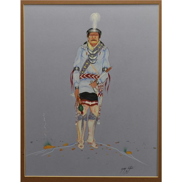 CHOCTAW PAINTING (GARY WHITE DEER)