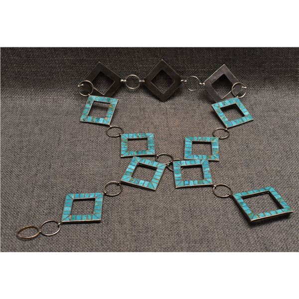 ZUNI LINK CONCH BELT