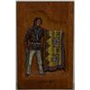 Image 1 : WESTERN WOOD CARVED PLAQUE (DEE FLAGG)