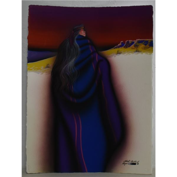 KIOWA PAINTING (ROBERT REDBIRD)
