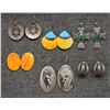 Image 1 : SIX PAIR PUEBLO EARRINGS