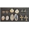 Image 6 : SIX PAIR PUEBLO EARRINGS