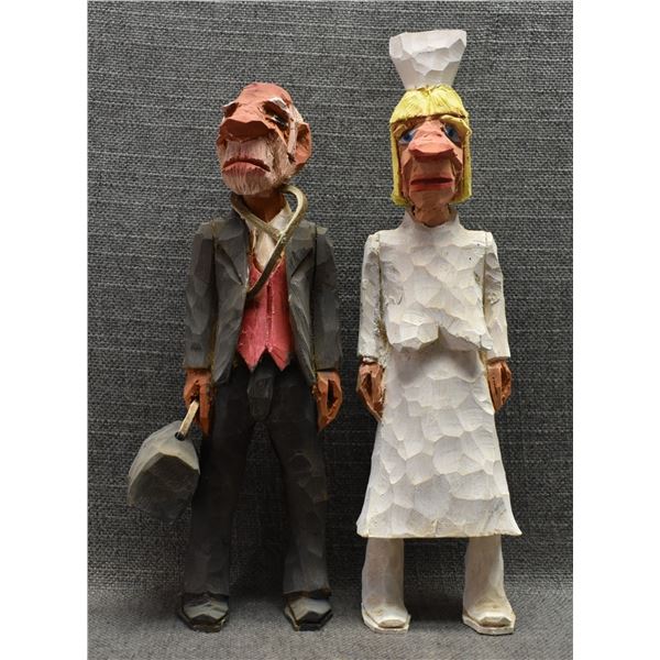 WESTERN WOOD CARVINGS  (JESSE GURULE)