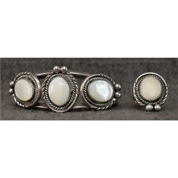 NAVAJO BRACELET AND RING