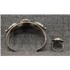Image 5 : NAVAJO BRACELET AND RING