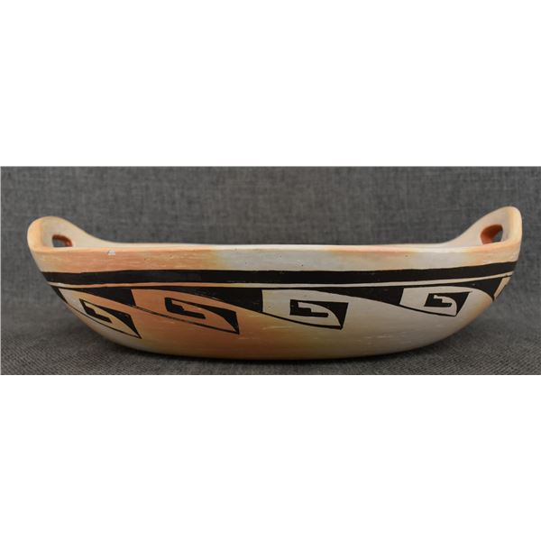 HOPI POTTERY BOWL (HELEN NAHA "FEATHER WOMAN")