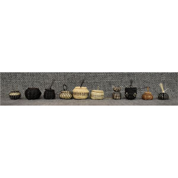 PAPAGO HORSE HAIR BASKETS