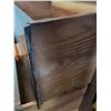 Image 11 : Art Deco Wooden Sideboard With Geometric Detailing and Original Hardware, Measurements Included