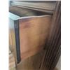 Image 12 : Art Deco Wooden Sideboard With Geometric Detailing and Original Hardware, Measurements Included