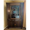 Image 17 : Art Deco China Cabinet With Geometric Leaded Glass and Bakelite Pulls