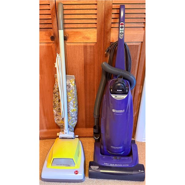 Upright Vacuum Cleaners: Hoover and Kenmore