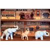 Image 1 : Ceramic and Resin Elephant Figurines