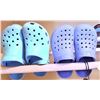 Image 4 : Household Utility Lot with Ironing Board, Sunbeam Iron, Crocs, and Accessories