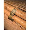 Image 4 : Rectangular Wicker Storage Trunk with Hinged Lid