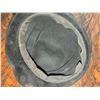 Image 8 : Black Felt Hat with Feather, Curly Wig with Cat Mask & Ornate Oval Mirror