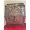 Image 1 : Walnut Drop-Front Secretary Desk with Bronze  Hardware