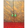 Image 6 : Walnut Drop-Front Secretary Desk with Bronze  Hardware