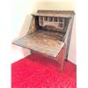 Image 8 : Walnut Drop-Front Secretary Desk with Bronze  Hardware