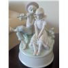 Image 2 : Porcelain Rotating Music Box w/ Flameless Candle Decor