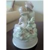 Image 4 : Porcelain Rotating Music Box w/ Flameless Candle Decor