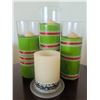 Image 6 : Porcelain Rotating Music Box w/ Flameless Candle Decor