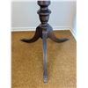 Image 4 : Round Mahogany Side Table & Tripod Pedestal Base