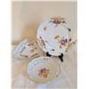 Image 1 : Decorative Porcelain Plates and Basket, Germany & Czechoslovakia