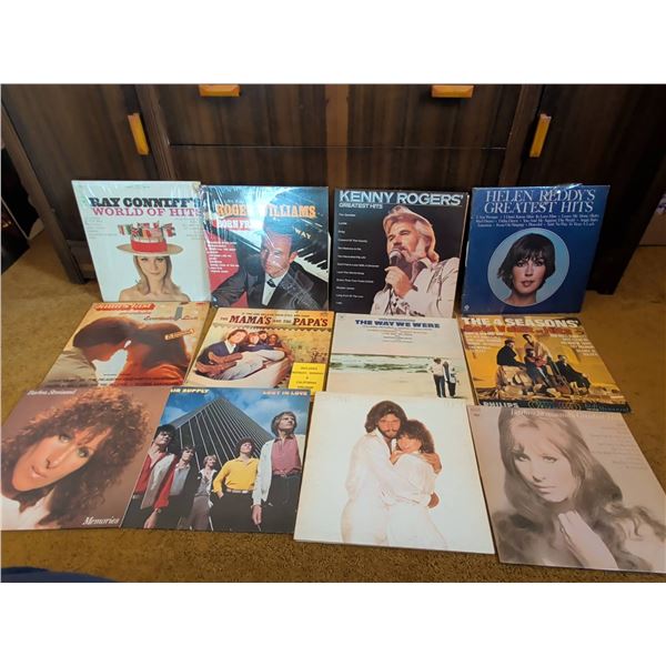 12 Classic Pop and Easy Listening Vinyl LPs