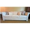 Image 2 : Bauhaus Cream Upholstered Sofa with Four Cushions