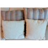 Image 5 : Bauhaus Cream Upholstered Sofa with Four Cushions