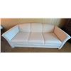 Image 6 : Bauhaus Cream Upholstered Sofa with Four Cushions