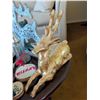 Image 4 : Large Assortment of Christmas Decor and Ornaments, Includes Storage Bin