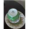 Image 2 : 6 English Bone China Teacup and Saucer Trios