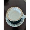 Image 8 : 6 English Bone China Teacup and Saucer Trios
