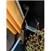 Image 7 : Blue Ostrich-Embossed Storage Trunk With Metal Hardware
