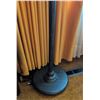 Image 4 : Tall Floor Lamp with Fabric Shade and Decorative Metal Base