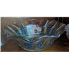 Image 11 : Servingware and Glassware Including Italian Crystal, Metal Trays, and Divided Bowl