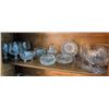 Image 1 : Cut Glass Crystal Stemware and Serveware Collection
