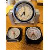 Image 7 : Desk, Travel, and Wall Clocks – 5 Pieces