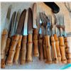 Image 2 : Large Mixed Lot of Kitchen Utensils and Flatware