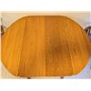 Image 12 : Wood Drop-Leaf Dining Table With Two Windsor Arm Chairs