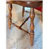 Image 4 : Wood Drop-Leaf Dining Table With Two Windsor Arm Chairs